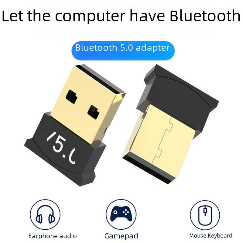 Bluetooth 5.0 USB-аудиопередатчик для компьютеров, гарнитур и клавиатур