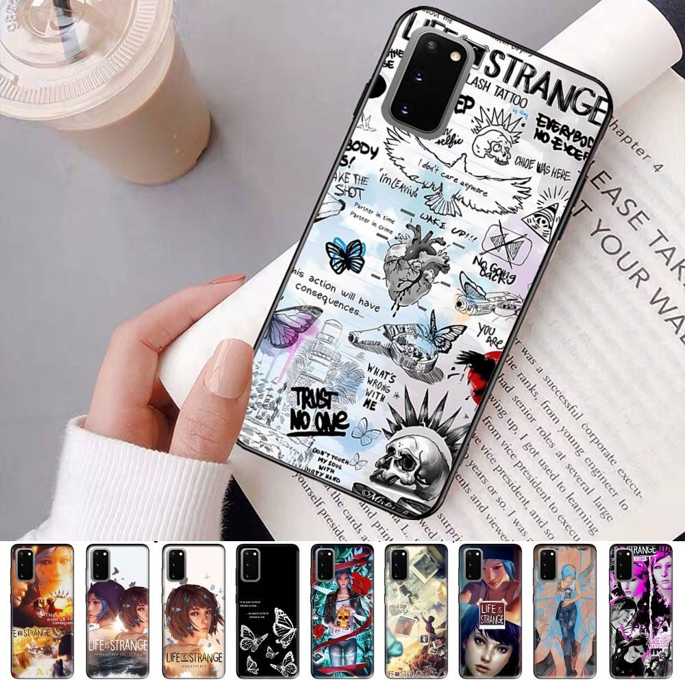 Ретро Аниме L-Life Is Strange Чехол для телефона для Samsung S 24 Fe 25 Ultra Plus 20 Lite 21 30 22 23 24 22 Ultra 5G Fundas