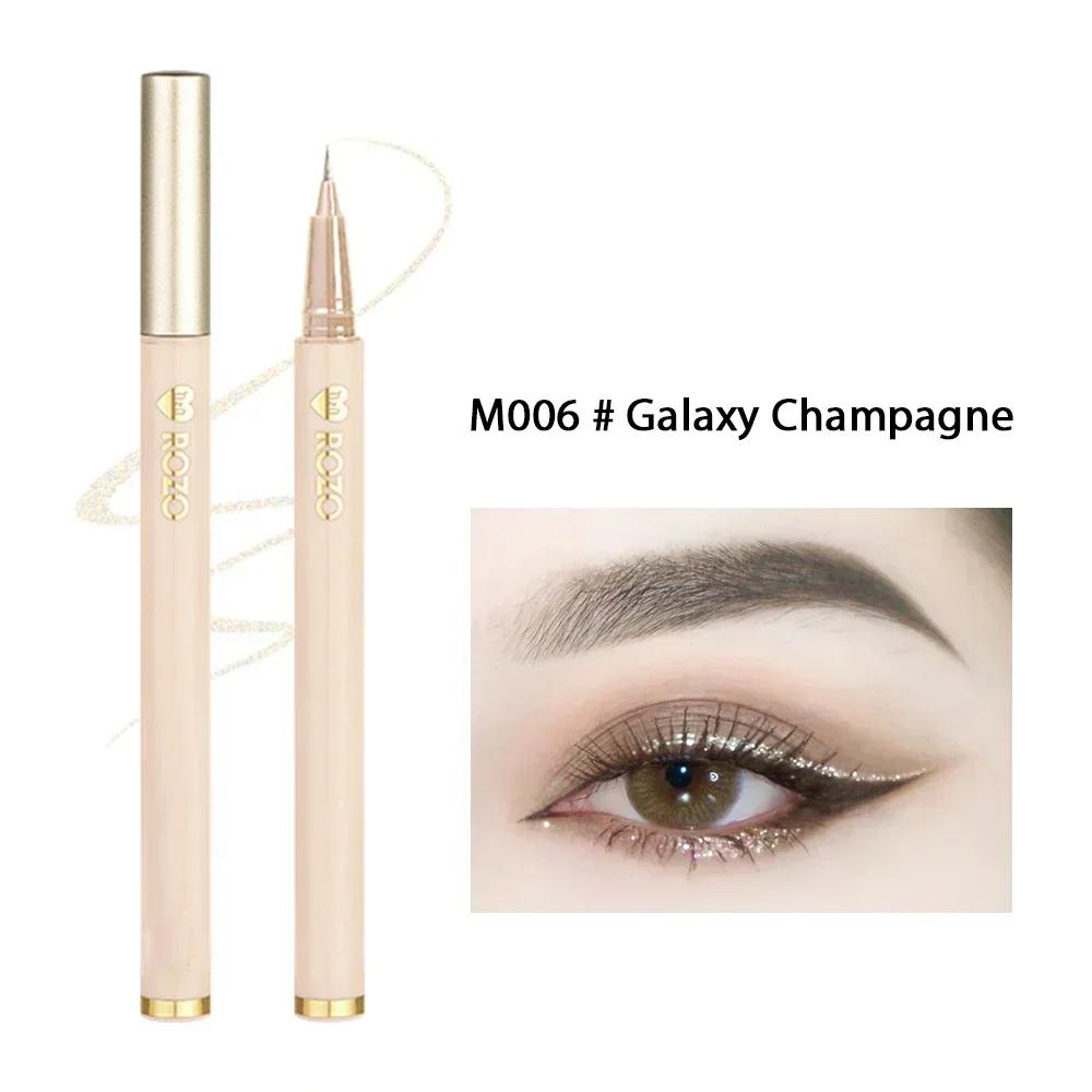 7 Colors Matte Glitter Eyeliner Pencil Waterproof Diamond Champagne Gold Brighten Lying Silkworm Highlighter Eyeliner Eye Makeup