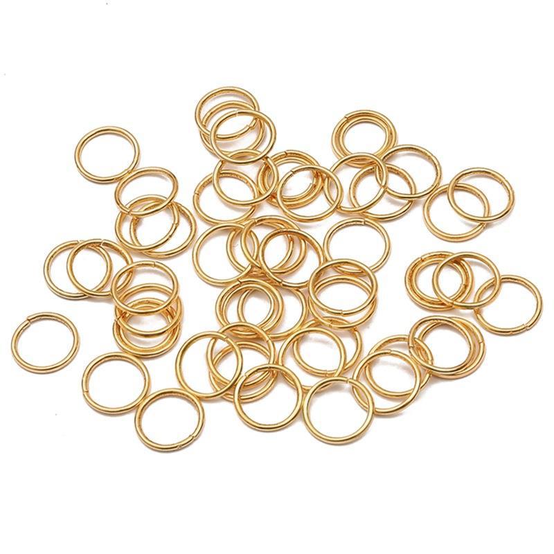 Iron Jump Ring Buckle for DIY Jewelry: Earrings, Bracelets, Necklaces & Pendants