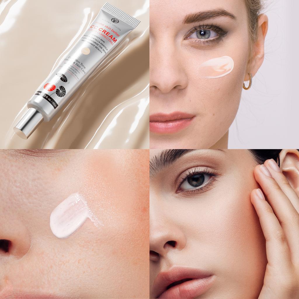 YOUNG VISION Centella CC Cream Concealer Невидимый пор увлажняющий праймер под макияж натуральный