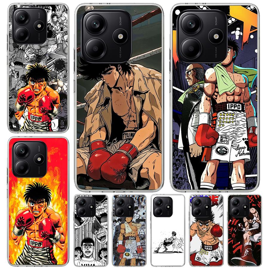 Hajime No Ippo Comics Soft Phone Case For Xiaomi Redmi Note 15 14 14S 13 12 Pro Plus 12S 11 11S 11E 10 10S 11T 5G Fundas Coque R