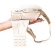 9I9 Women's Wireless Push-Up Bra Small Bust Enhancing Sexy Champagne White LS10