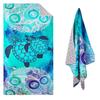 Microfiber Beach Towel Double-Sided Super Soft Highly Absorbent Fast Dry Oversized Print Swimming Pool Bath Towel