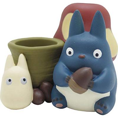 Держатель для печатей ПВХ Studio Ghibli Тоторо | Средний и Маленький Тоторо | Ensky IKT-03B, 45x62x70мм