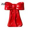 Sophisticated Floral Display Ceramic Bow Vase with Star, Decorative Flowers Vase, Creative Flower Versatile Dining Table Arrangement Holder for Living