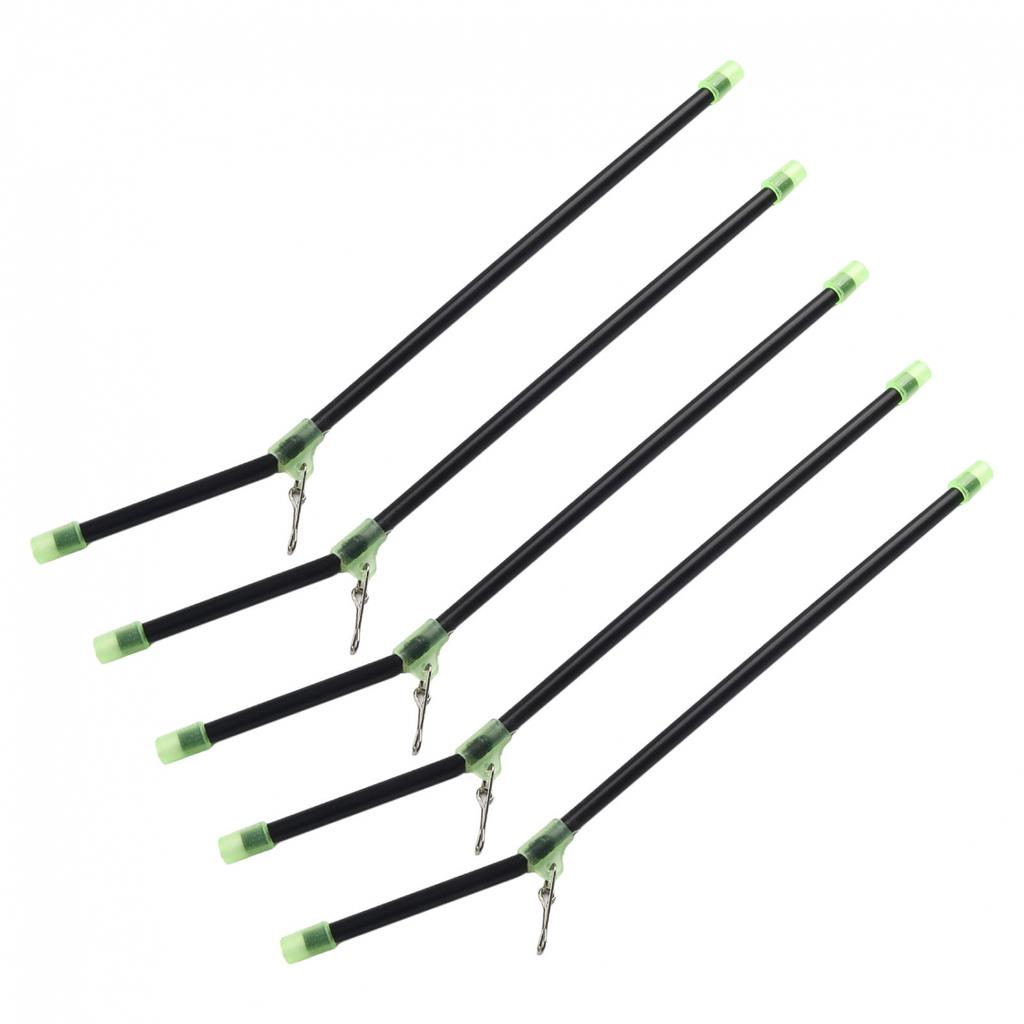 Спокойная рыбалка с 5 шт. светящихся застежек-крокодилов для морской рыбалки