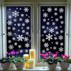 Christmas Snowflake Glass Doors and Windows Add Festive Atmosphere To Decorate the Mall Double Side
