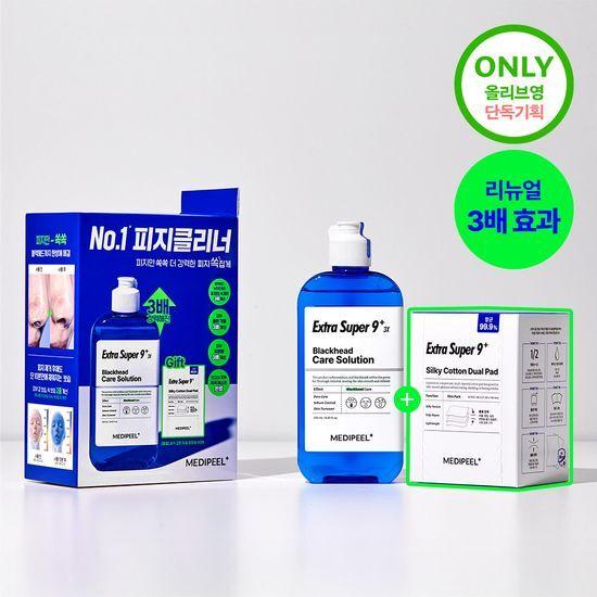 MEDI-PEEL План Extra Super 9 Plus 3X 250 мл (+40 Ватных дисков)