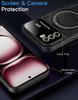 Luxury Armor Shockproof Magnetic Ring For Magsafe Case For OPPO Reno 12 Pro Reno12 With Holder Stand Cover For Reno12Pro