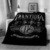 Одеяло США Группа Pantera Постер Dimebag Darrell Напечатанный, для гостиной, спальни, дома, машины, офиса, подарок другу, которого вы любите#(3)