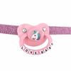 Pink Glitter Pacifier Gag Ddlg Abdl Littles Play Gags