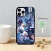 Чехол для телефона S-Scaramouche Genshin Impact для iPhone 17,16,15,14,13,12,Plus,Pro,Max Для магнитной беспроводной зарядки