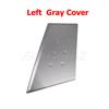 Car Gray Inner Handle Cover For Peugeot 107 Toyota Aygo Citroen C1 2005-2014 Door Buckle Hand Cover Door Armrest Base For BYD F0