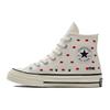 Chuck 70 Lips High Love Me — винтажные белые кроссовки унисекс университетского красного цвета A01601C