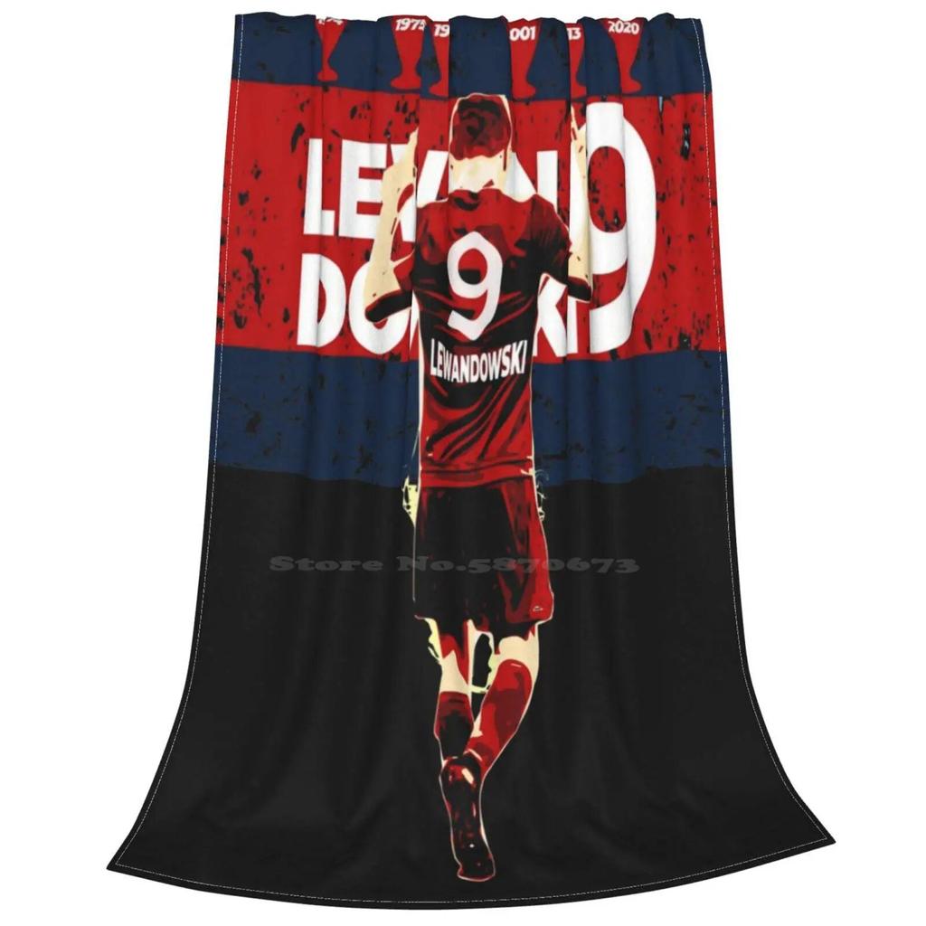 Robert Lewandowski _ Player New Selling Custom Print Flannel Soft Blanket Robert Lewandowski Polish