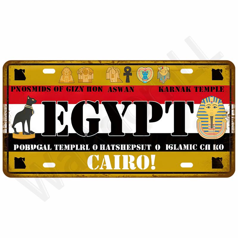 Retro Metal Sign Wall Art Mural Aesthetic Room Home Decor Items Poster Vintage Metal Plate Garage Decoration Tin Sign Plates Bar