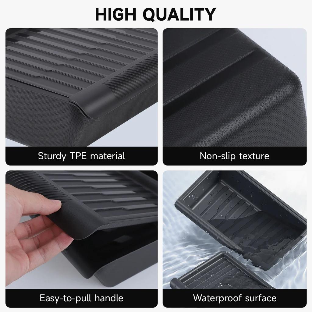 For Tesla Model Y 2020-2024 Juniper 2025-2026 Under Seat Storage Box Car Interior Accessories Drawer Type Organizer Lower Box