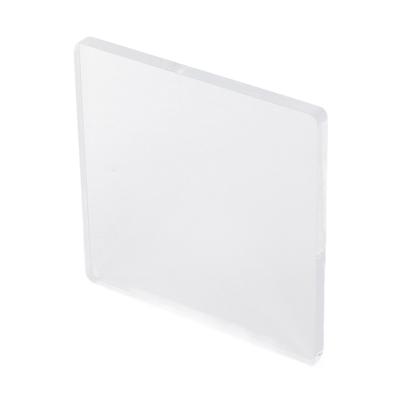 Акриловый блок 15x15 см, удобный для захвата, безопасный, с круглым углом, прозрачный, прочный, многоразовый, прозрачные штампы для