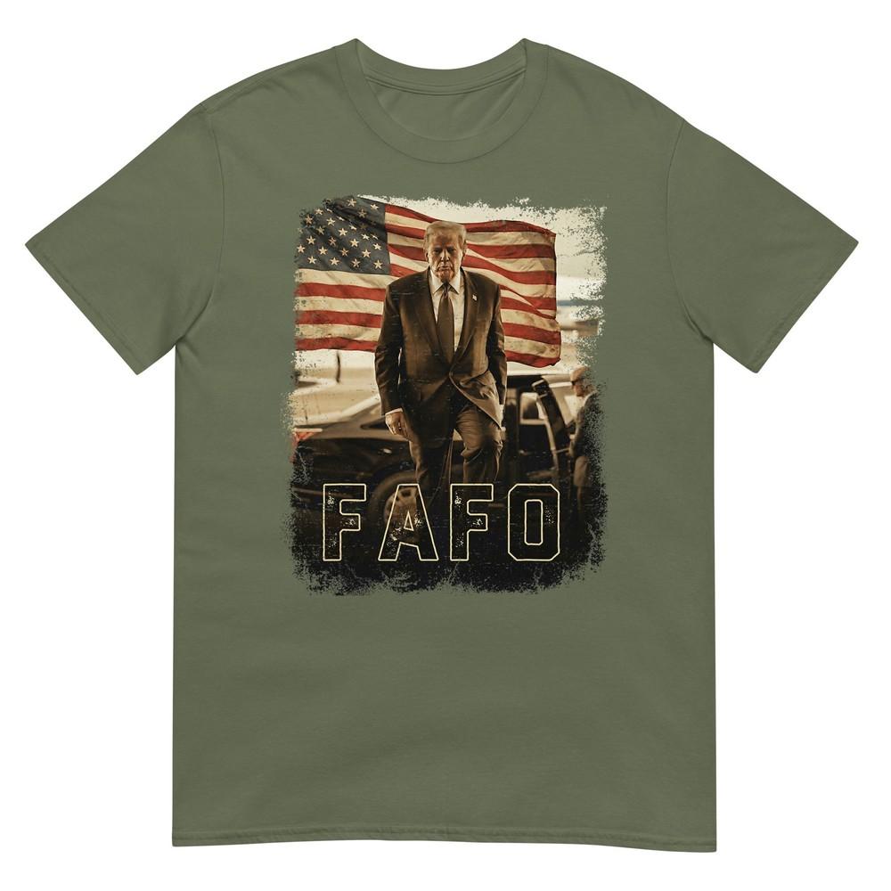 Trump Fafo Vintage President Trump 2026 Tshirt