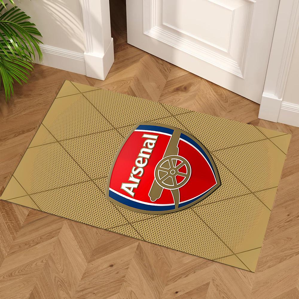 Arsenal Floor Rug Office Rug Perfect for Foyer Playrooms Game Room Dormitory Antislip Carpet Anime Office Decor Best for Christmas