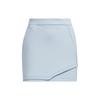 Однотонная эластичная талия удобная трикотажная повседневная юбка для гольфа женские юбки Miracle-Blue HY0860