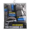 Car Cleaning 9Pcs/Set Auto Care Wash Cleaning Tool with Microfiber Towels Applicator Pads Wash Sponge Wash Glove Wheel Brush