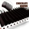 Abonnie Dark Brown Eyelash Extensions 0.07/0.10 Individual Volume Lashes Professional Volume Lash Extension Supplies