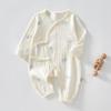 Newborn Pure Cotton Butterfly Romper - Four Seasons, Boneless Jumpsuit for Spring & Autumn