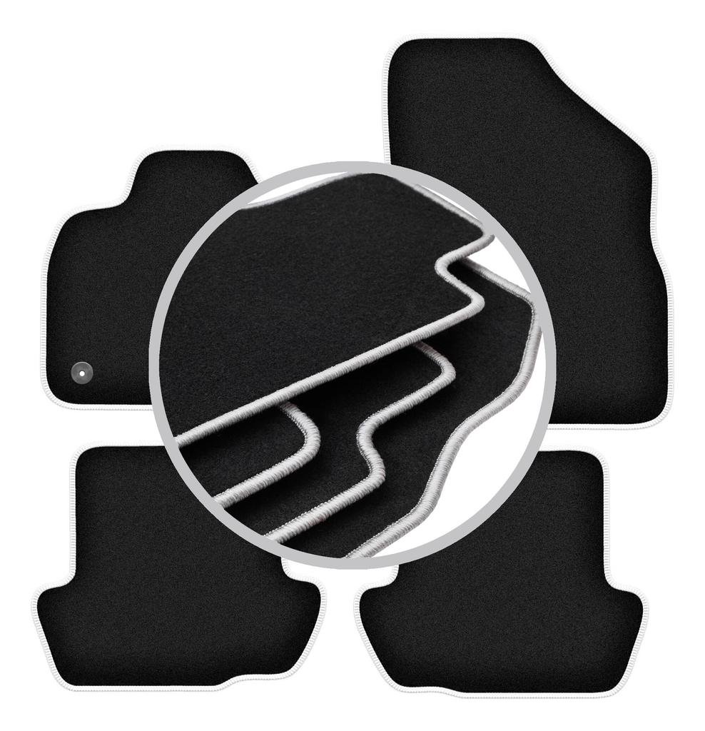 CARLUX-SILVER car mats for: Citroen DS5 sedan (2011-2018)