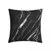 Черно-белая мраморная наволочка, ткань для печати, наволочка для подушки, украшения, богемный бохо чехол для подушки, дом