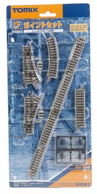 Набор мини-рельсов TOMIX N Gauge MB Pattern 91082 Набор рельс для железнодорожной модели