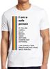I Am A Safe Person LGBTQ LGBT Pride Meme Cool Cult Movie Gift Tee T Shirt M787