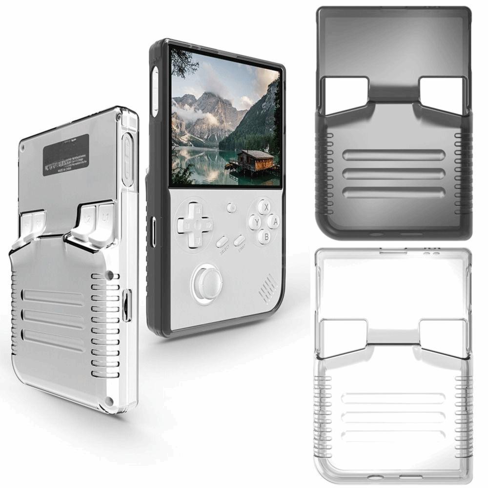 TPU Game Console Case Shockproof Soft Shell Protective Cover for ANBERNIC RG40XXV Accessories