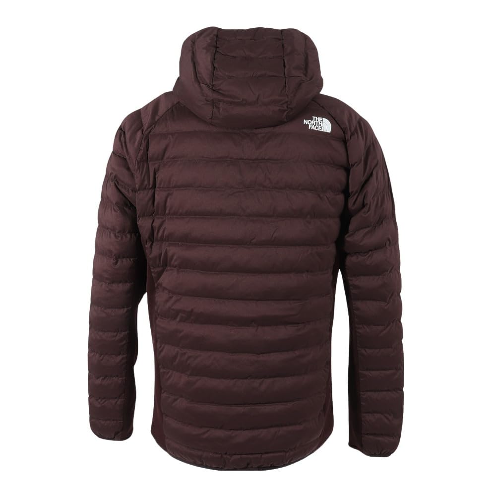 The North Face Худи для бега Red Run, теплое для холодной погоды, угольный цвет, размер S, мужское водоотталкивающее пальто, коричневое,