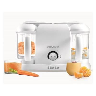 BEABA Babycook Duo, детский робот 4 в 1, вместимость XXL, белый