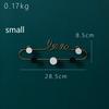 Love Letter Decoration Hook Living Room Wall Key Hook Bedroom Metal Coat Hook Row Hook Decorative for Keys,Hats,Towel, Home,Bathroom,Kitchen