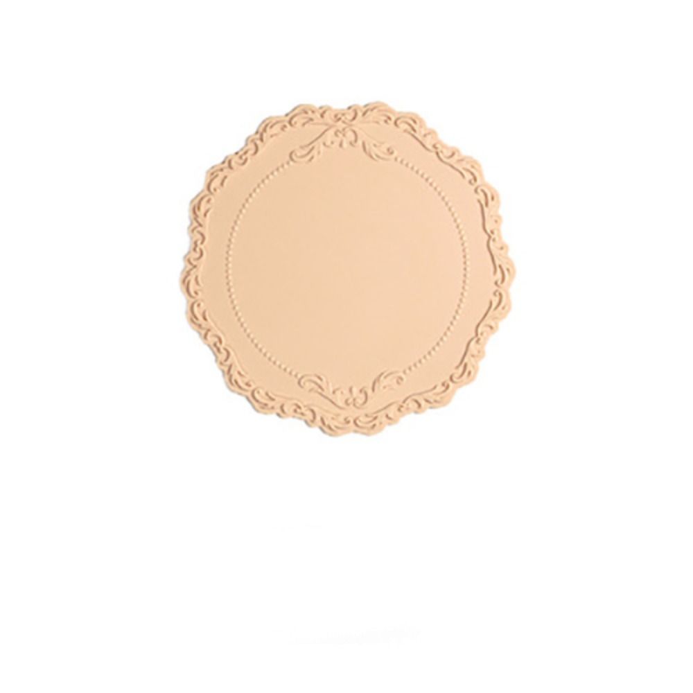 1/2pcs Silicone Coaster Placemat Round Tableware Pad High Quality Cup Mat  Kitchen Accessories