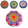 Роскошная круглая наволочка с мандалой для стильного богемного домашнего декора