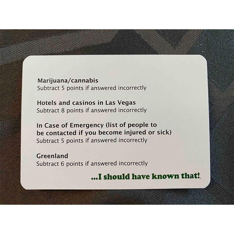 Я должен был это знать! Карточная игра - Идеально для семейного игрового вечера - Более 400 вопросов викторины