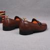 Черно-коричневые мужские замшевые лоскутные туфли-балетки, дизайнерские мужские мокасины с ремешком-монком для вождения, обувь для выпускного вечера и свадьбы