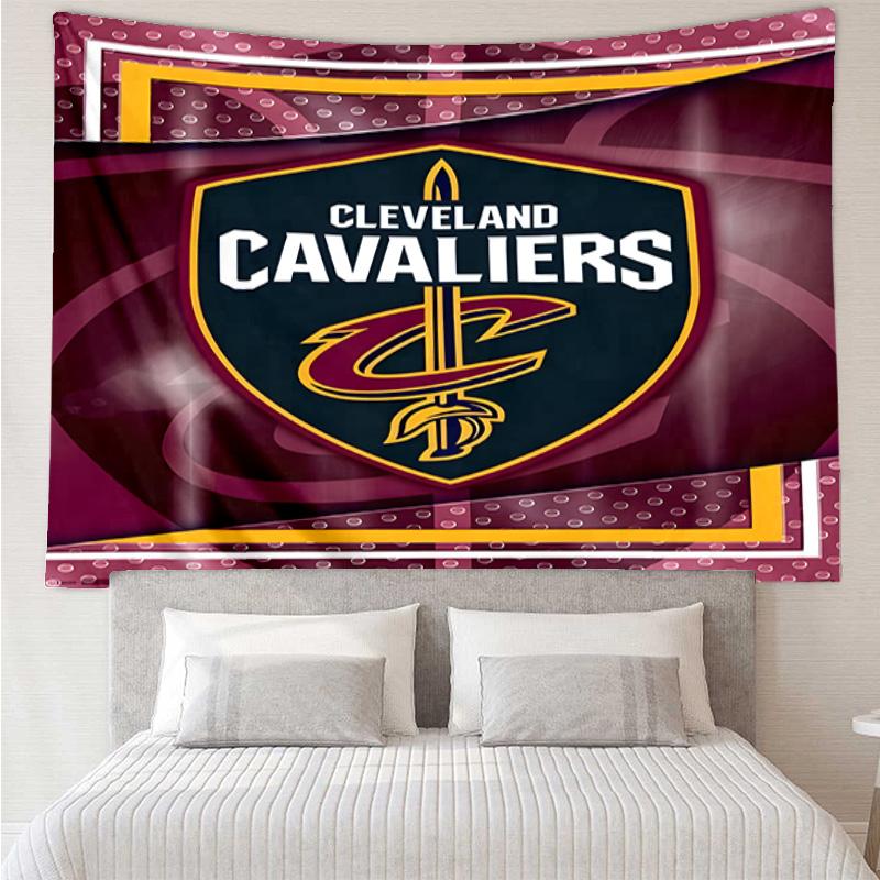 football Cavaliers Logo Quick-Dry Tapestry Hanging for Bedroom,Livingroom, Playroom,Decor Art Room Wall Tapestry Holiday and Birthday Gifts