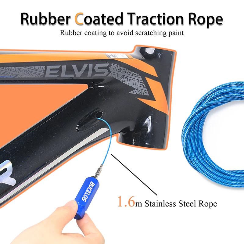 BUCKLOS Bike Internal Cable Routing Kit Road Mountain Bike Brake Shift Hydraulic Inner Wire Install Guide Tool Bicycle Tools