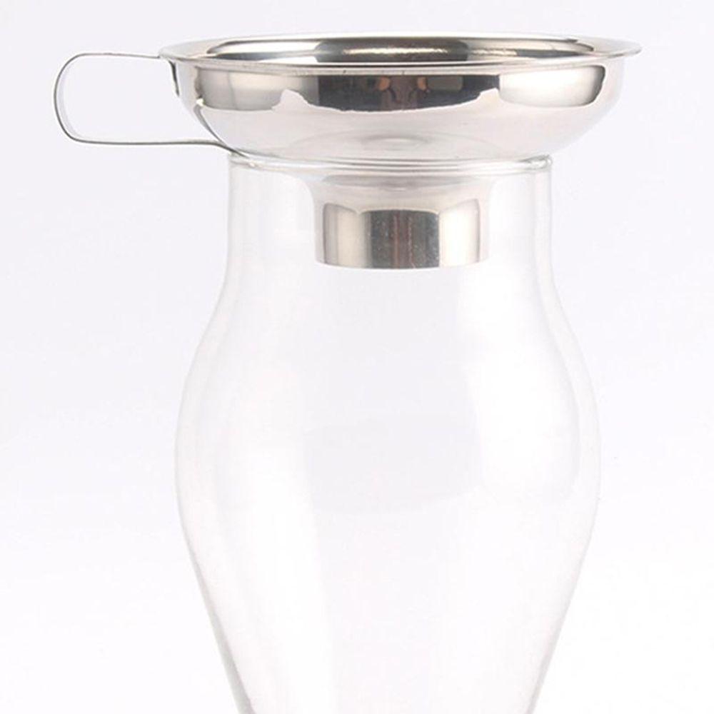 Tool Beans Pickles Kitchen Canning Funnel Wide Mouth Stainless Steel Hopper Filter