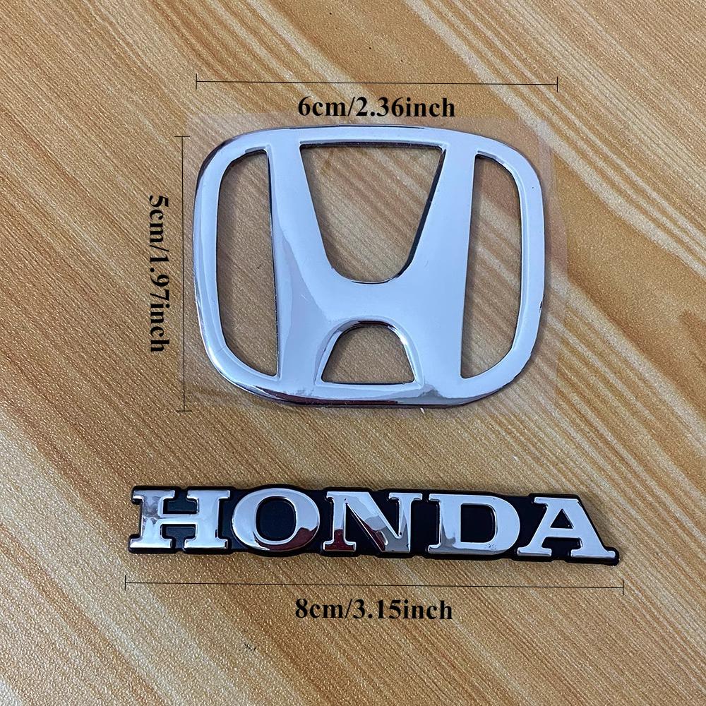 Honda Motorcycle Head Front Windshield Motorcycle Decoration H Letter Logo Electric Vehicle Modification Label Sticker ahx256