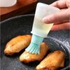 Силиконовая щетка для масла с щеткой для бутылок, фритюрница для блинов с щеткой для бутылок, жаропрочная сковорода для выпечки с маслом, инструменты для барбекю, аксессуары для барбекю