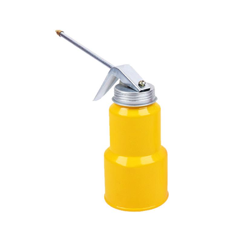 Plastic Metal Long Spout Oil Can - Manual Drip Bottle for Lubricants