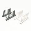 Kitchen Dish Rack Plastic Plate Pot Lid Rack Household Storage Drain Rack Removable Storage Rack Bowl Rack