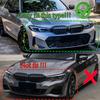 Front Kidney Diamond Grille Grill Center Grid Mesh With LED Light For BMW 3 Series G20 G21 M-Sport 320i 325i 330i LCI 2022-2024