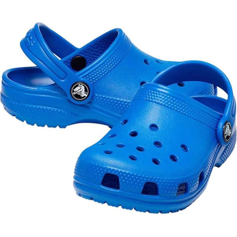 Crocs Classic Simple Comfortable Versatile Shock Absorbing Breathable Low Top Sandals Kids Sandals Blue 206991-4KZ